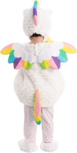 Spooktacular Creations Cute Lil’ Baby Unicorn Costume with Wings and Star Wand for Halloween Dress Up Party, Cosplay Party - Image 5
